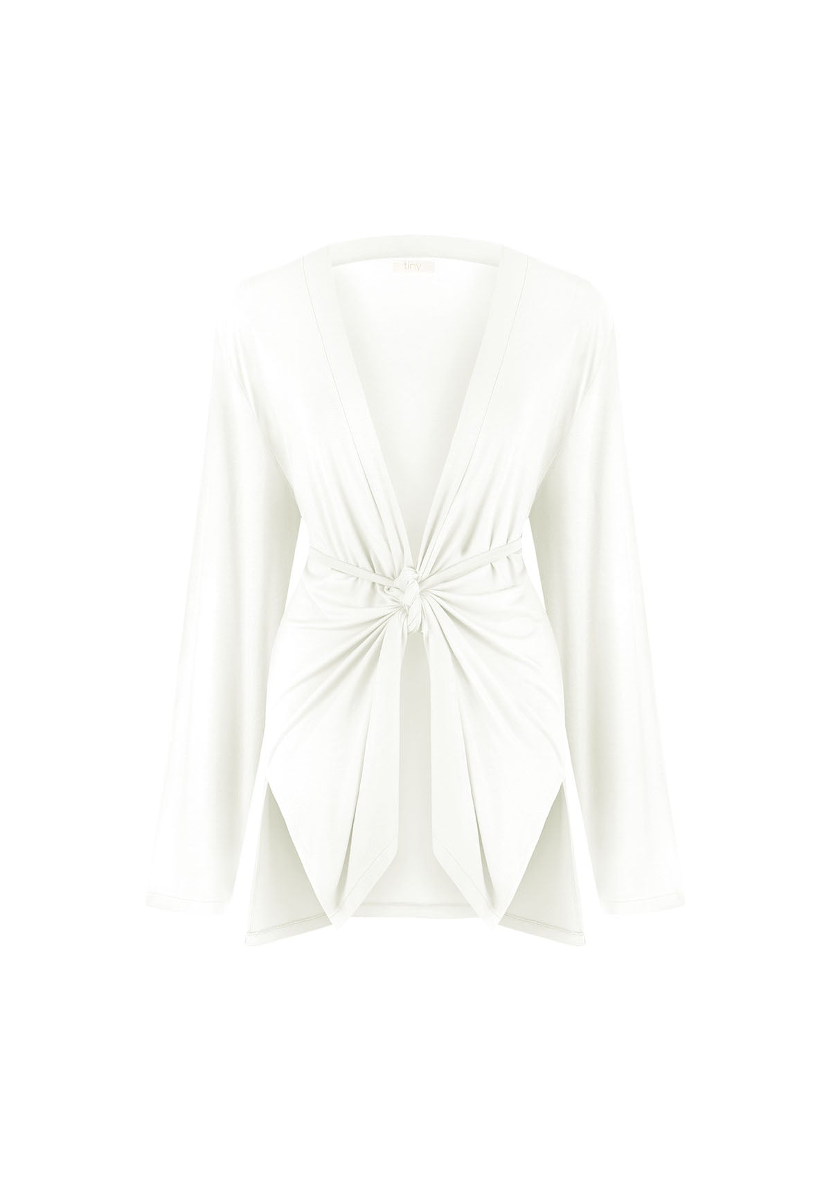 White Wrap Shirt