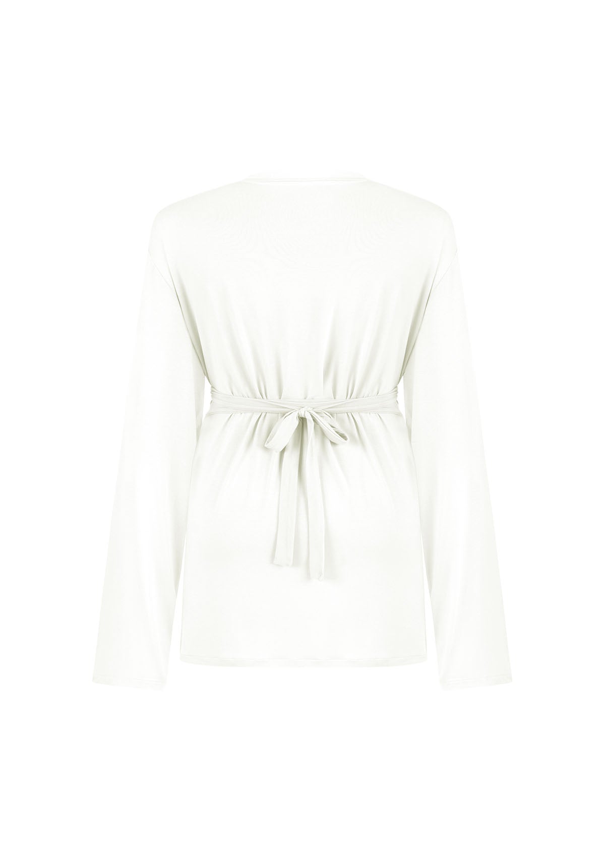 White Wrap Shirt