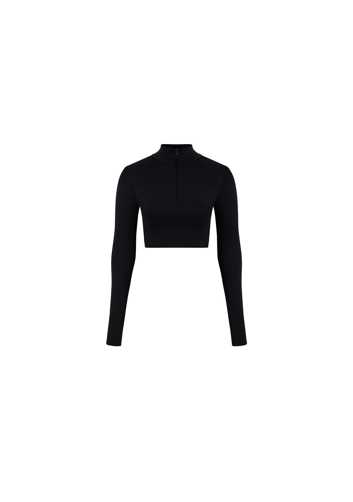 Yarım Fermuarlı Uzun Kollu Aktif Üst