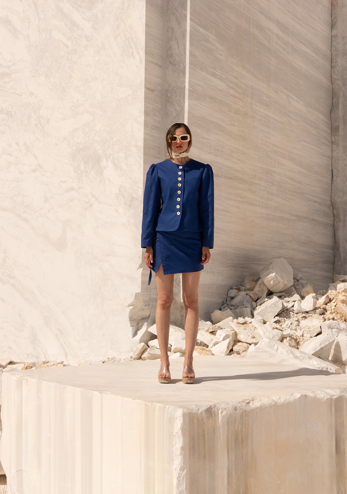 Navy The Curtain Call Jacket