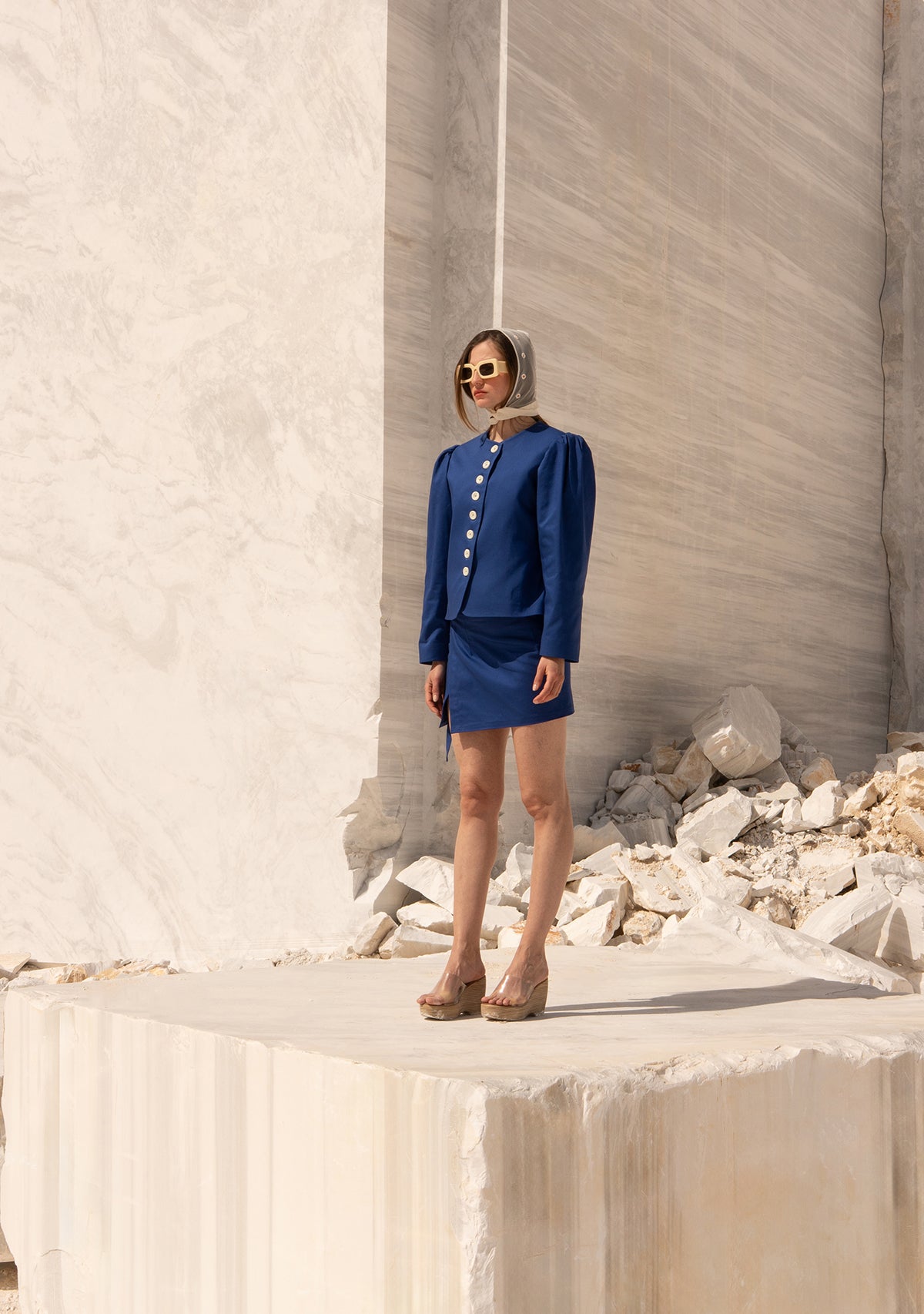 Navy The Curtain Call Jacket