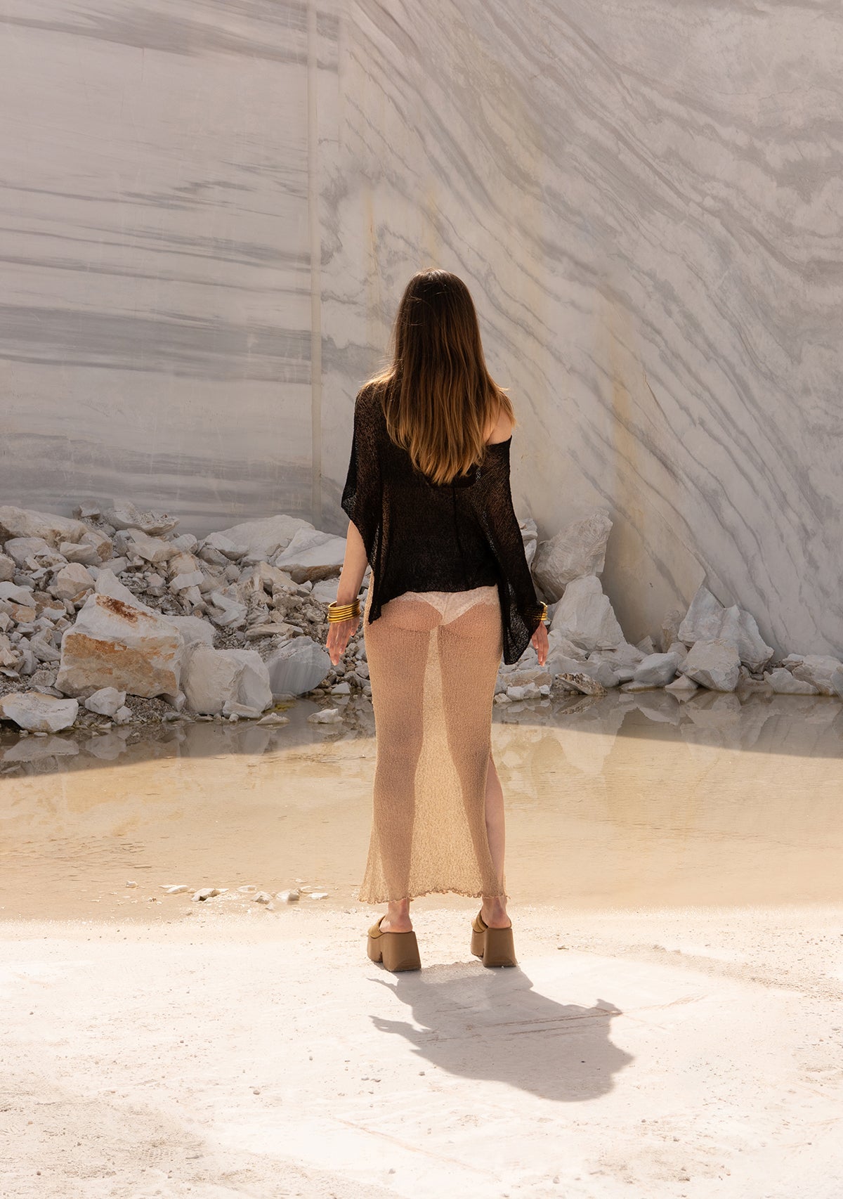 Black Bali Breeze Cloak