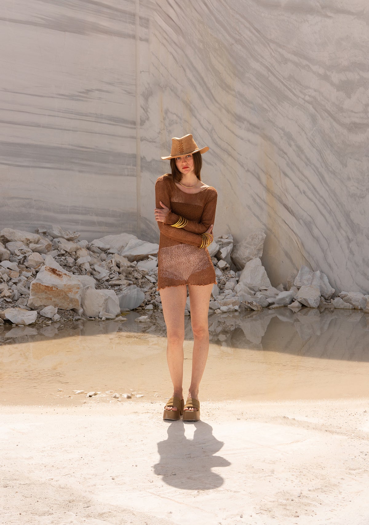 Brown Blaze Bali Dress