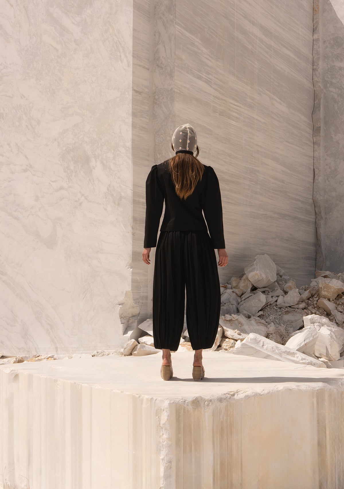Black Laughing Oracle Trousers