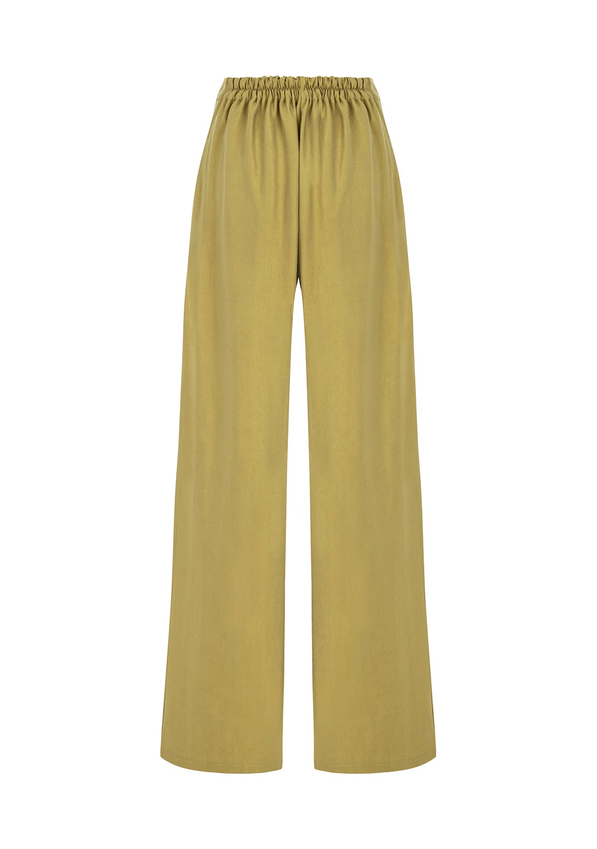 Green Tencel Pants