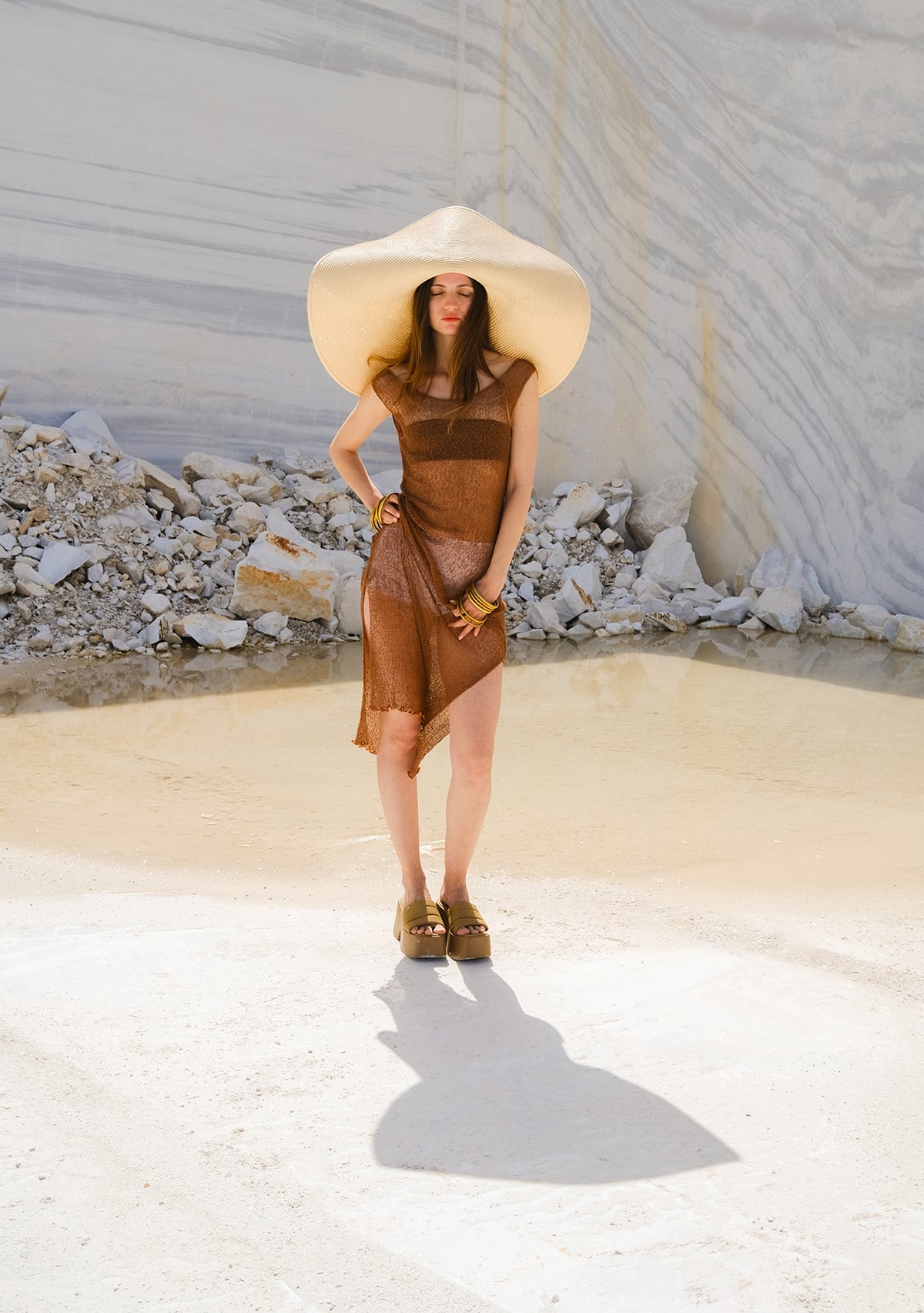 Brown Bali Breeze Dress