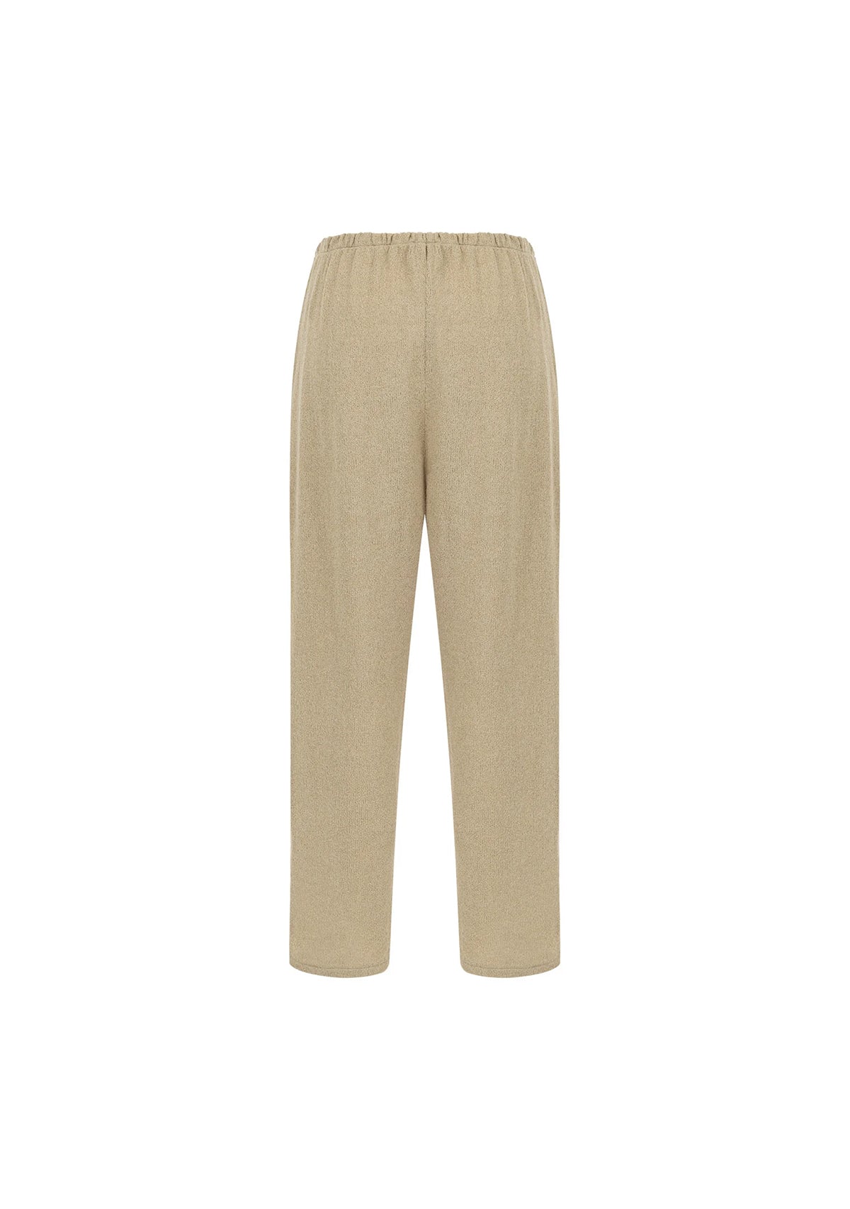 Beige Knit Pants