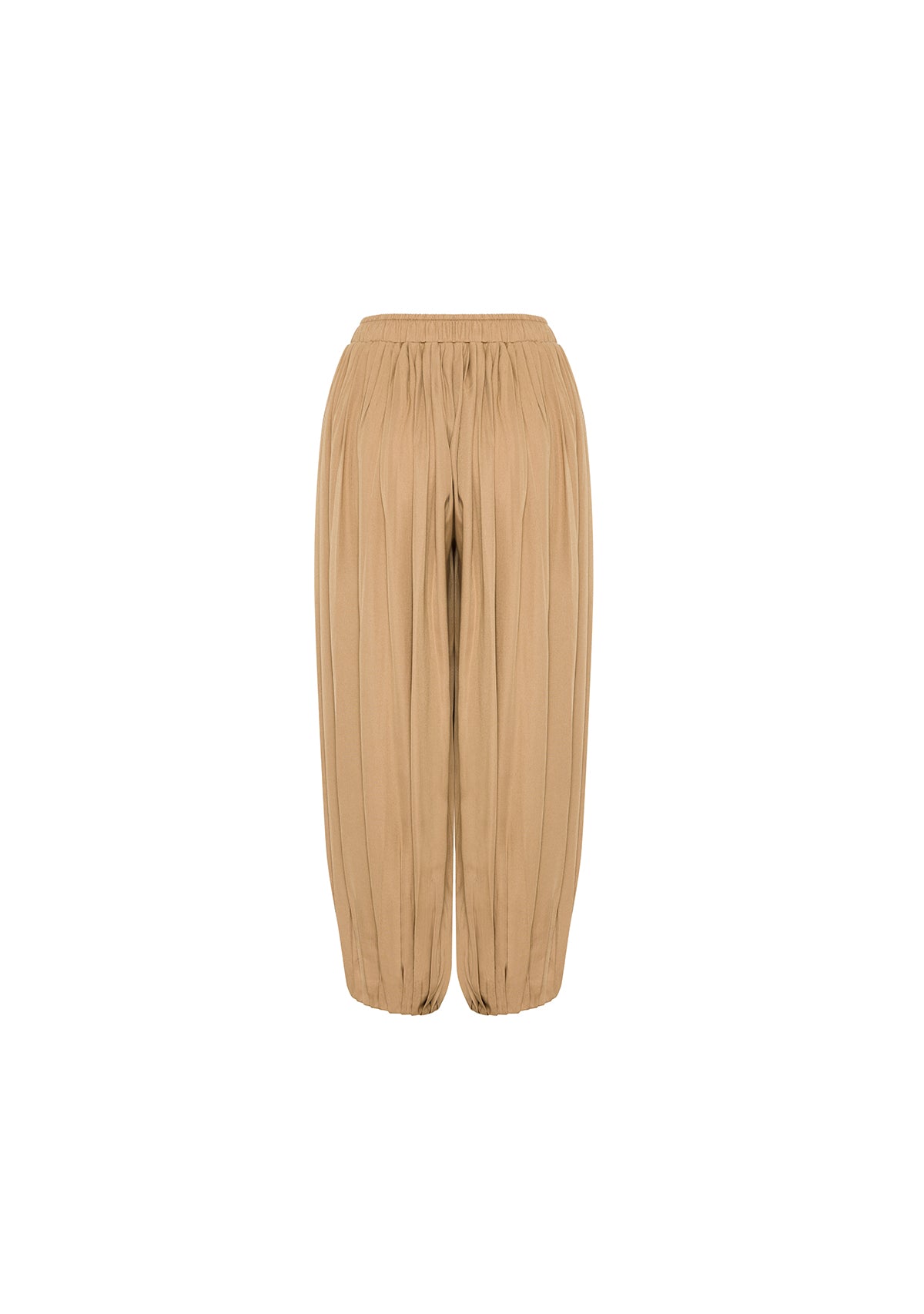Beige Laughing Oracle Trousers
