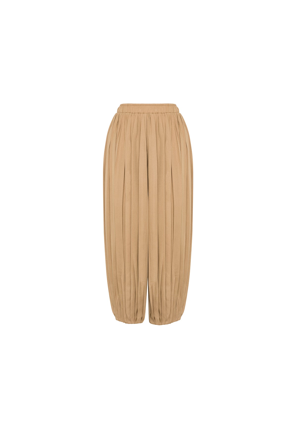 Beige Laughing Oracle Trousers