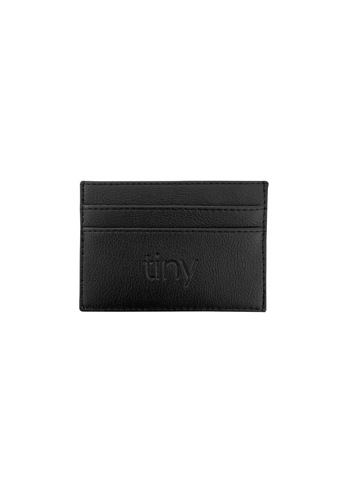 Black Apple Leather Cardholder