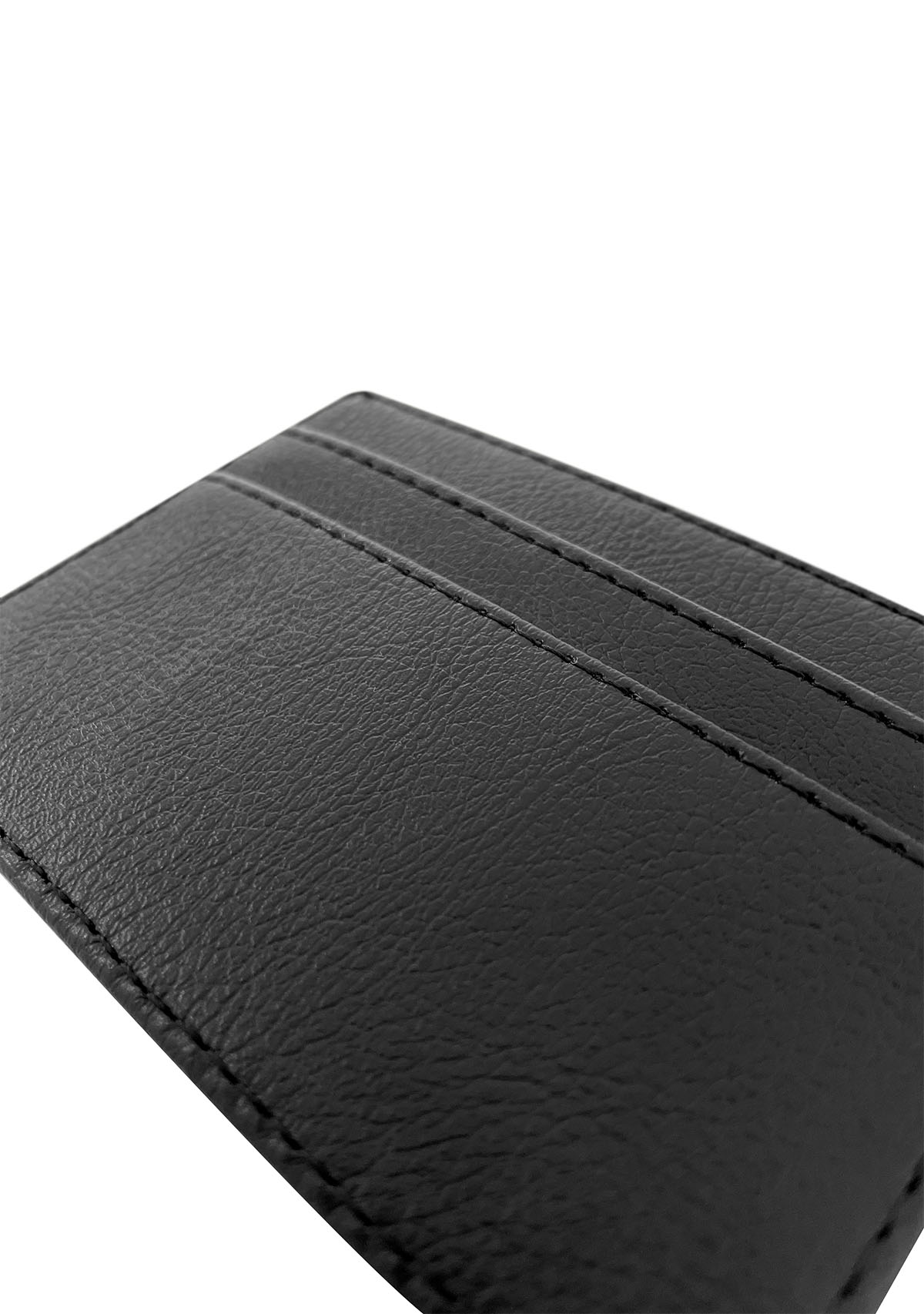 Black Apple Leather Cardholder
