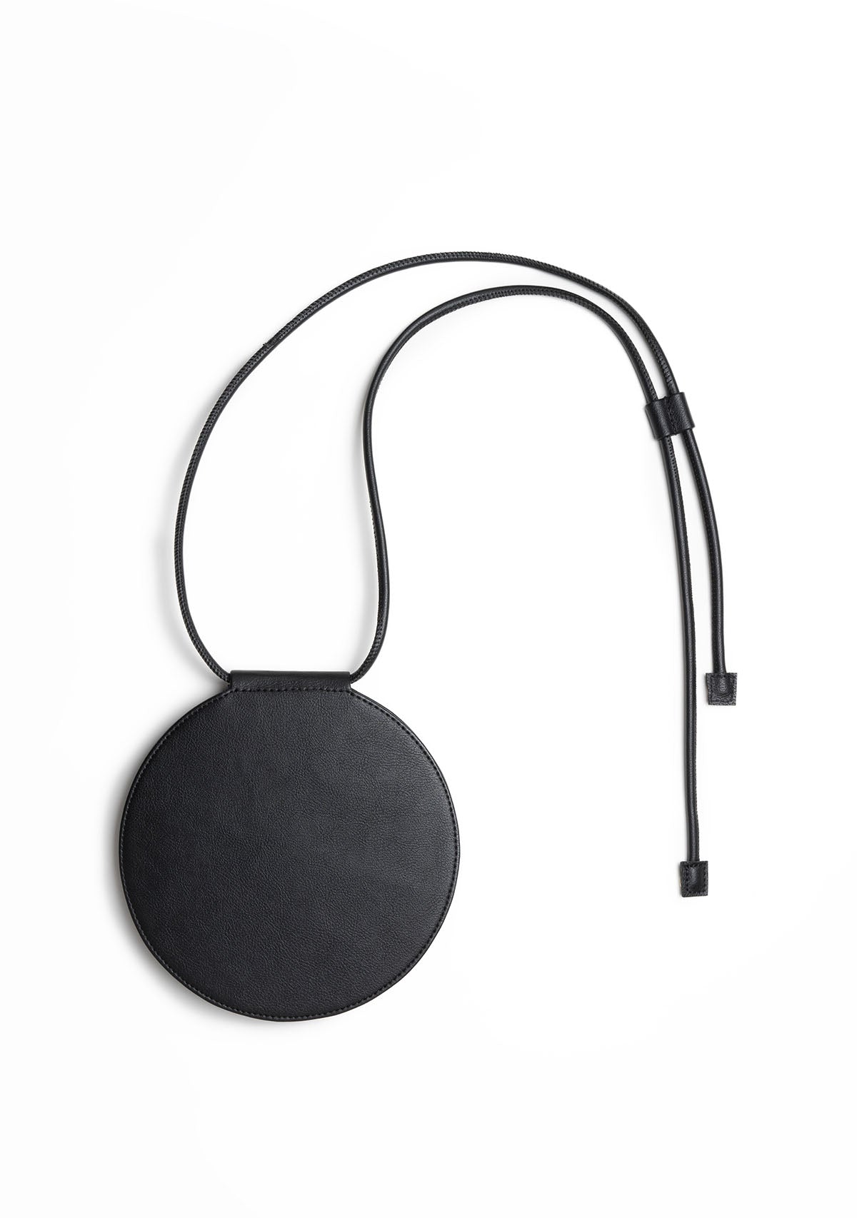 Black Vegan Leather Bag