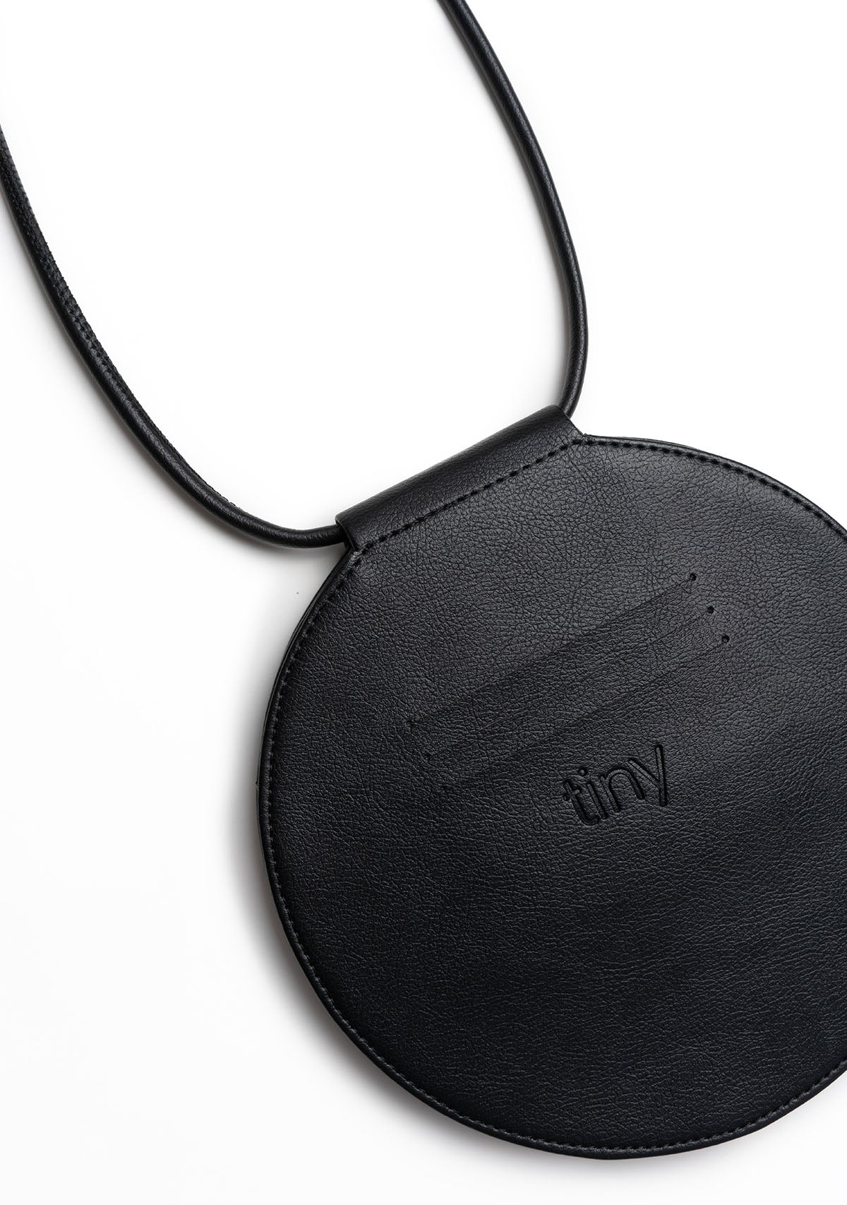 Black Vegan Leather Bag