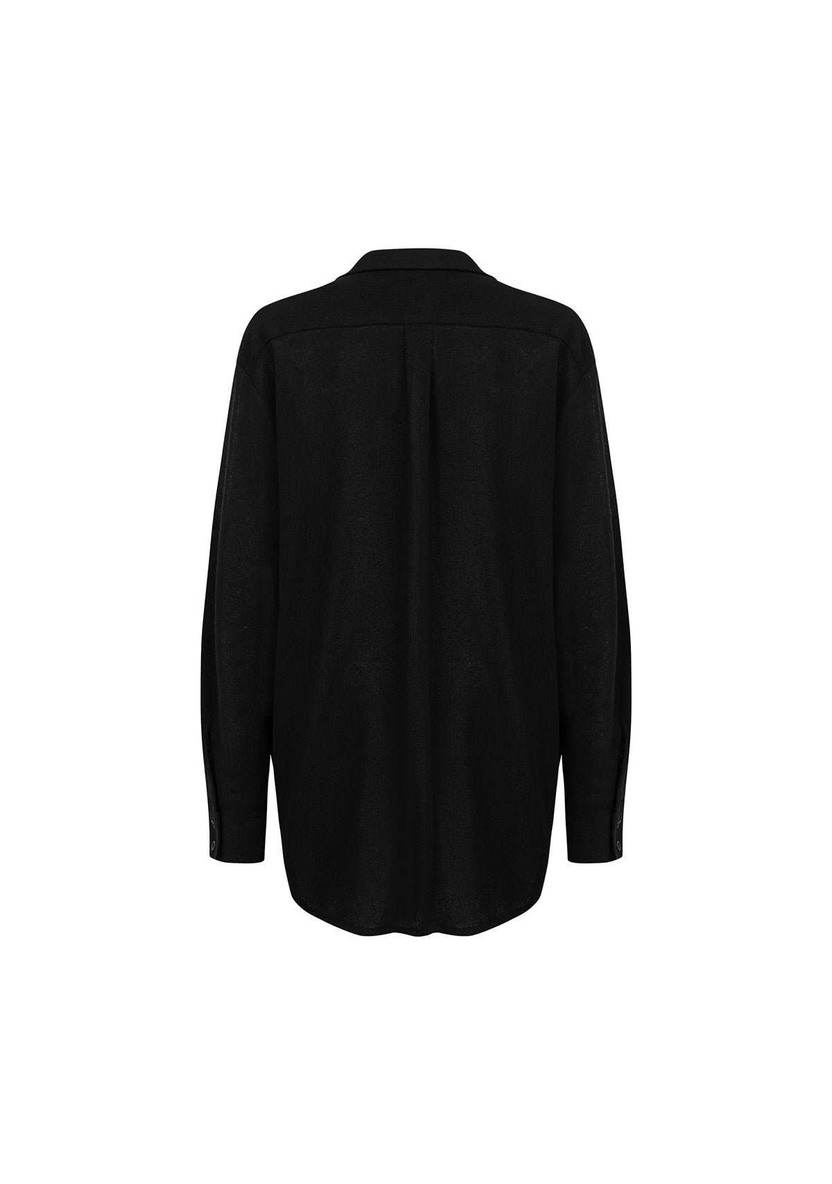 Black Knit Shirt