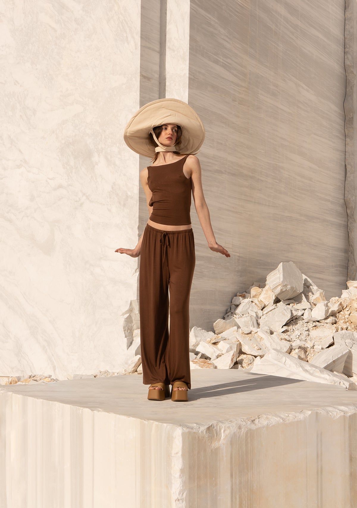 Everyday Brown Soft Pants