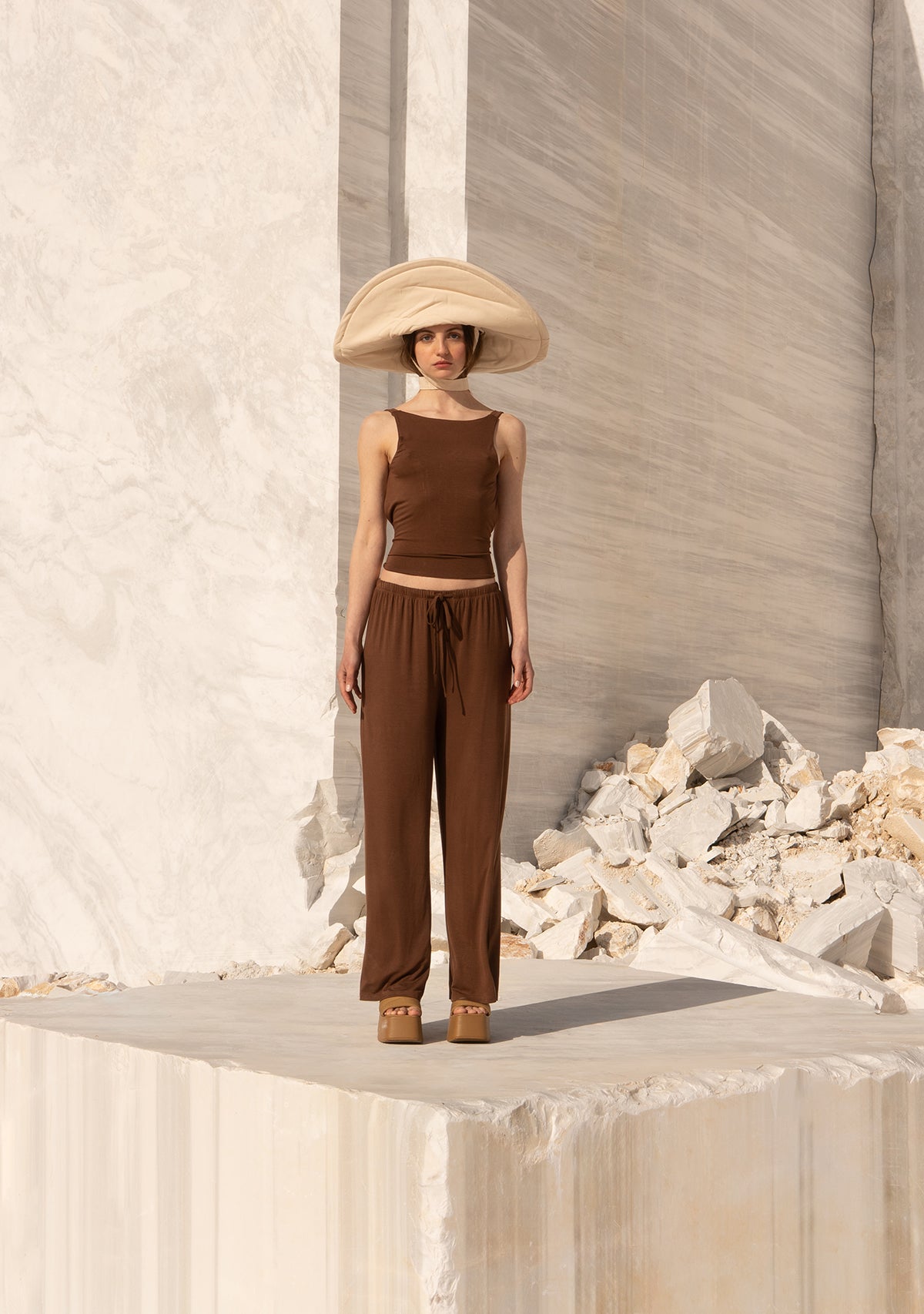 Everyday Brown Soft Pants