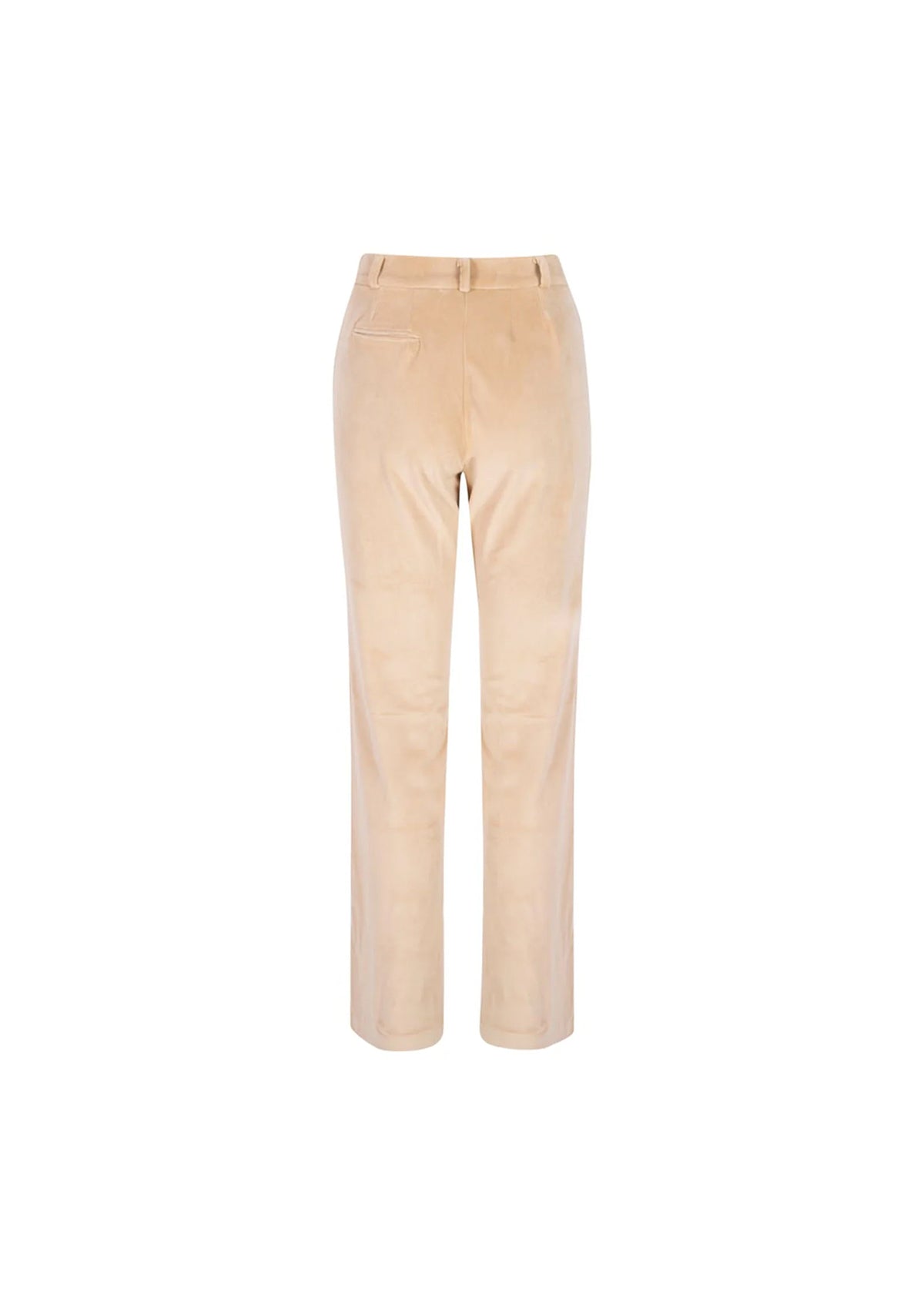 Cream Ines Velvet Trouser