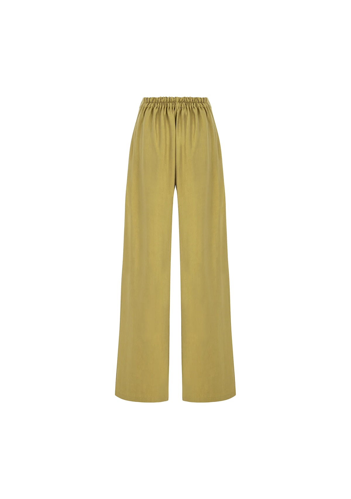 Green Tencel Pants