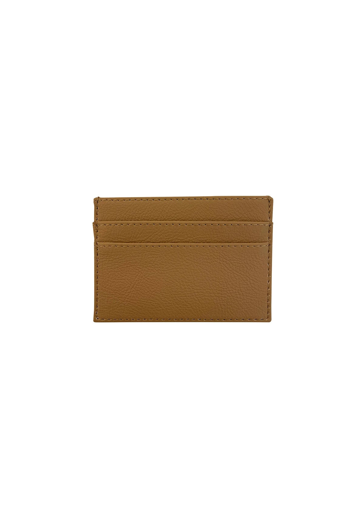 Mocha Apple Leather Cardholder