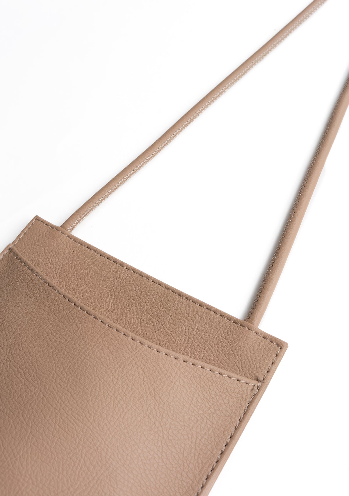 Mocha Vegan Leather Bag