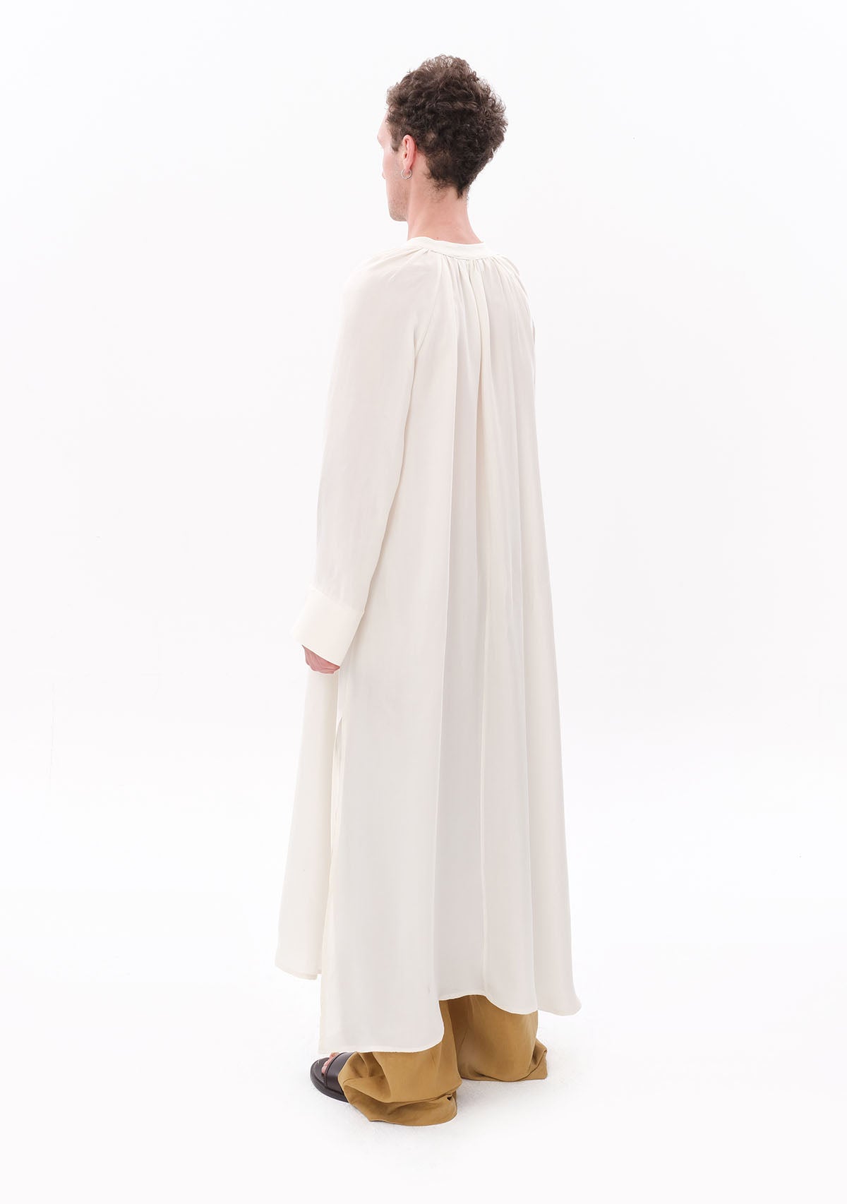 White Marrakesh Tencel Dress