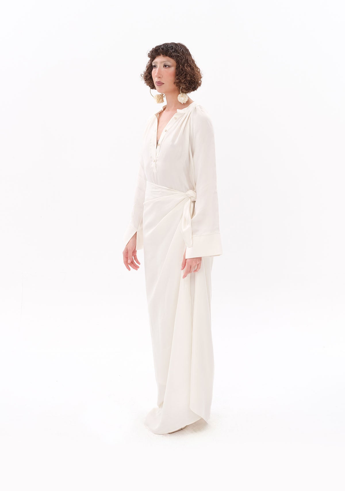 White Luxe Tencel Pareo