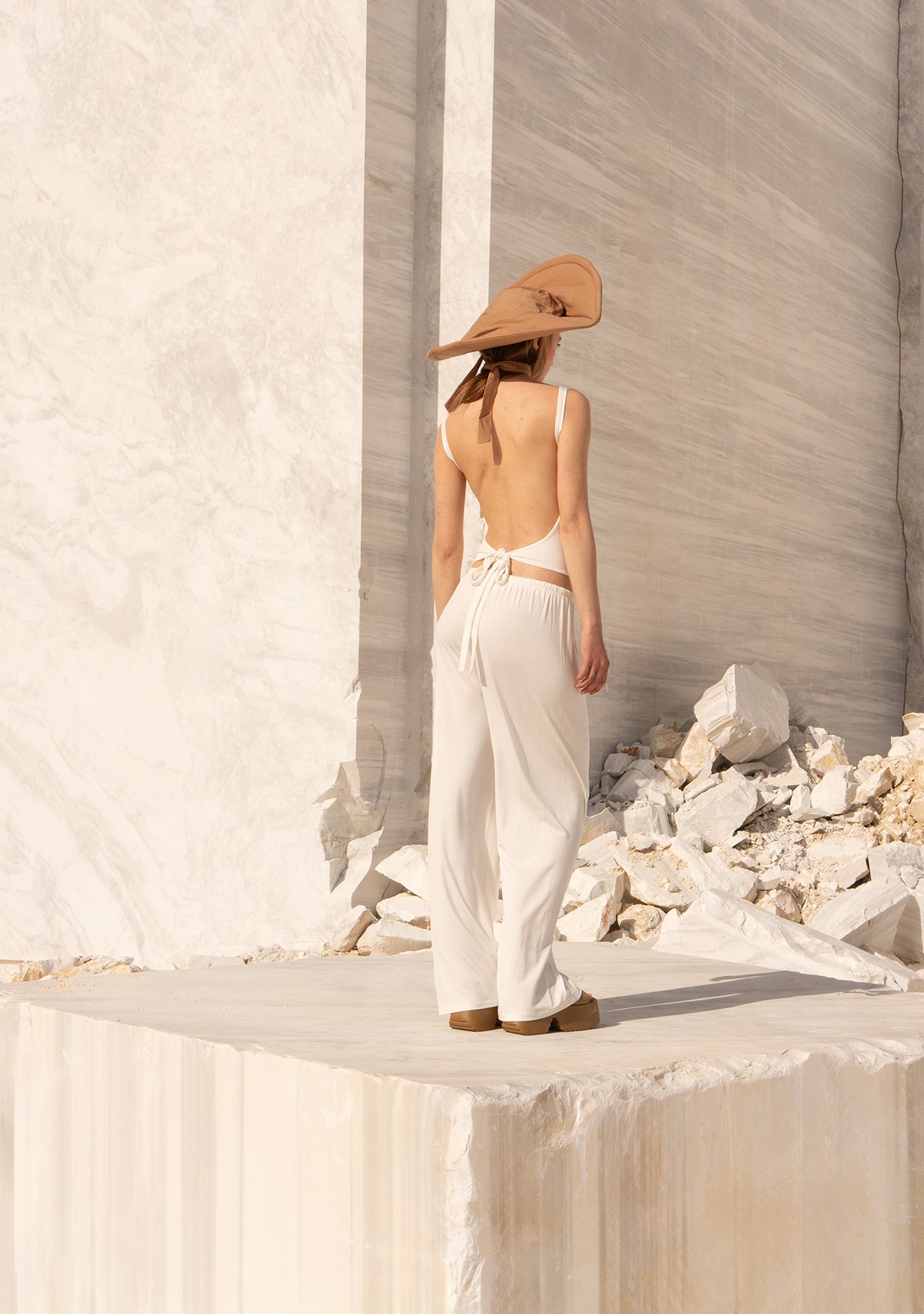 Everyday White Soft Pants