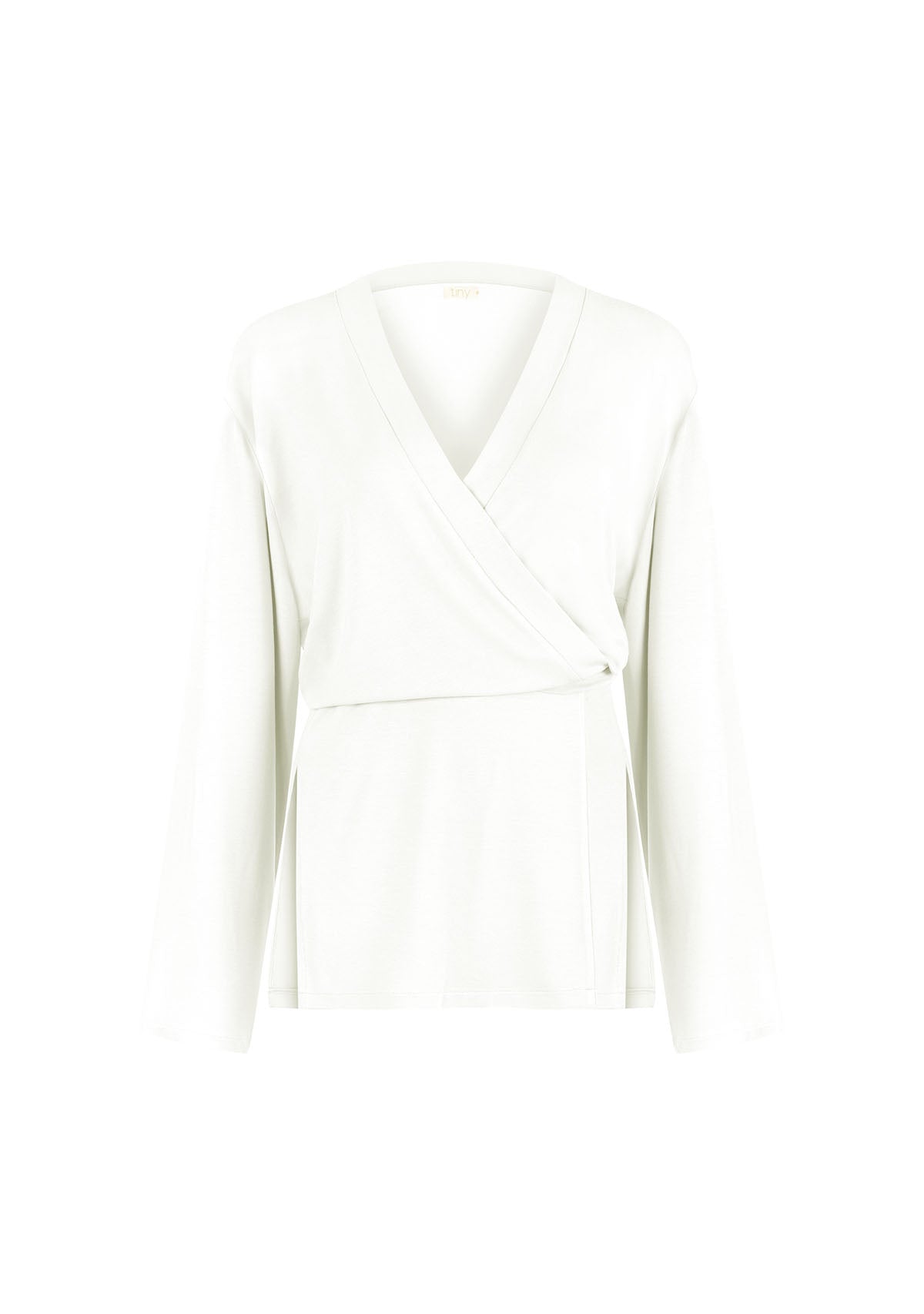 White Wrap Shirt