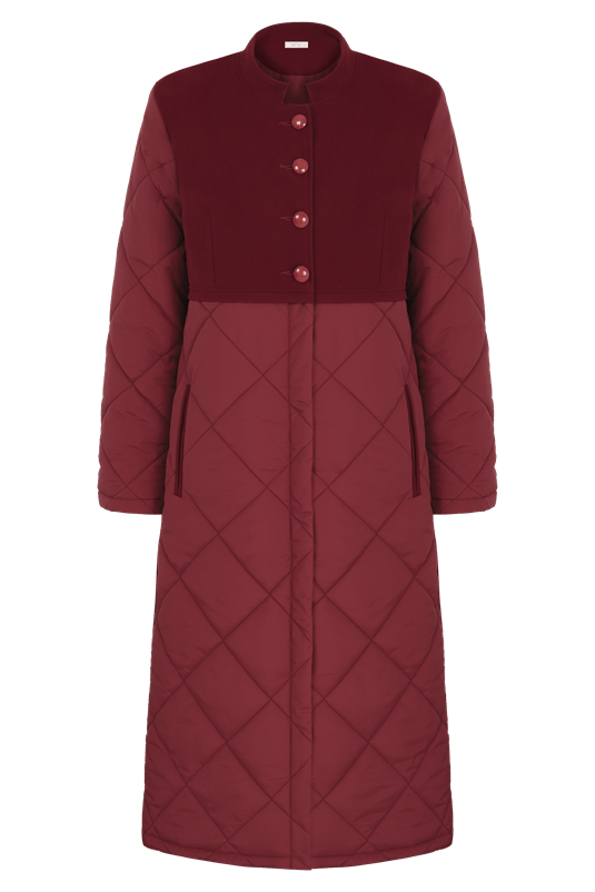  Red Enjoy Coat