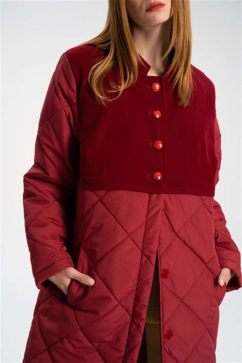  Red Enjoy Coat